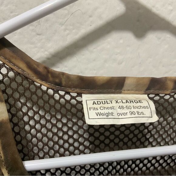 Stearns Ducks Unlimited Sport Vest Flotation Aid Adult XL Brown Camouflage - Picture 9 of 10